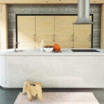 Frosty Carrina White Quartz Countertop Caesarstone